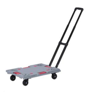 One Hand Spliceable Turtle Foldable Cart Trolley ISO9001 150kg SILENT