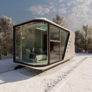 Steel Frame Prefabricated Detachable Container Capsule House Adapted For Resort
