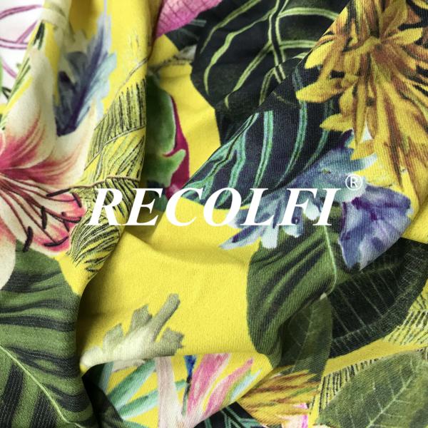 Buy Solid Colours Repreve Recycled Fabric With Good Skin - Friendly Feelling at wholesale prices