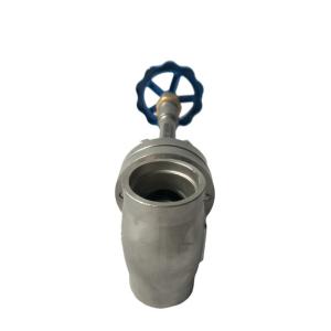 High Reliable Cryogenic Globe Gate Valve Short Stem SS304 SS316 Rustproof