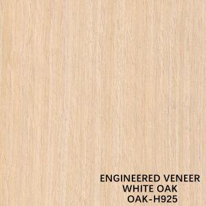 Decoration Recomposed White Oak Straight Grain Furniture Wood Veneer H925