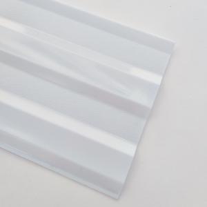 100% PC Embossed Corrugated Clear Polycarbonate Sheet