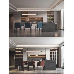 Modern Stainless Steel Cabinets Quartz Facet Home Kitchen Cabinet Custom