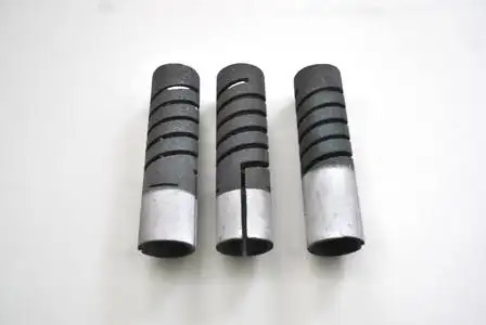 Buy Double Threaded Silicon Carbide Rod SiC Heating Element 300mm Length at wholesale prices