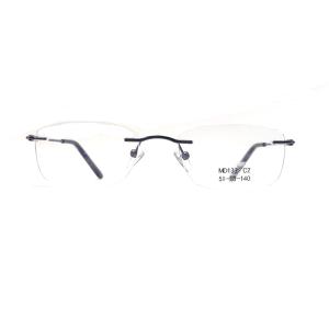 MD133 Square Metallic Optical Frames Unisex Classic Design