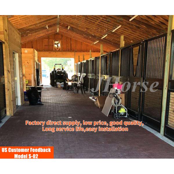 Galvanized Steel Horse Stall Fronts Temporary Horse Stable For Competition