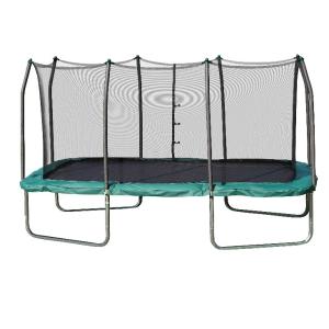 Trampolines Rectangle 8' x 14' Trampoline, Green rectangle gymnastics square