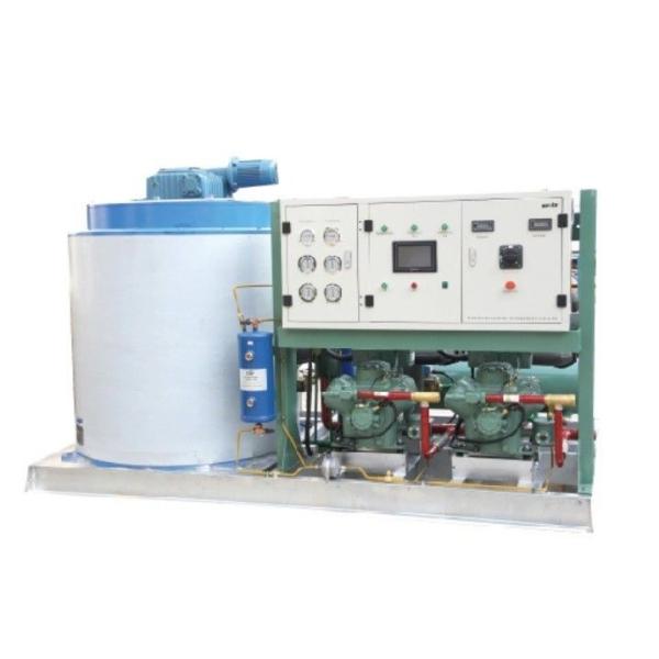 Buy 10Ton Industrial Water Cooling Ice Maker For Seafood Process at wholesale prices