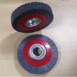 Quality Industrial Radial Nylon Abrasive Filament Brushes With 20mm Face Width for sale