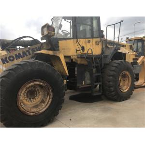 seconhdand japan komatsu wa470-3 wheel loader/ used wheel loader komatsu 470