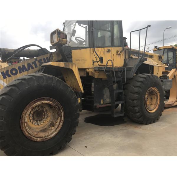 seconhdand japan komatsu wa470-3 wheel loader/ used wheel loader komatsu 470