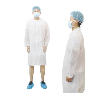 Lightweight Medical Lab Coats , SMS Disposable Lab Coats Environment - Friendly