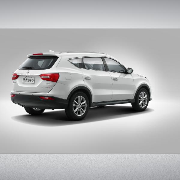 High Speed DFSK GLORY 580 SUV Electric Cars with Front drum Rear drum Brake System