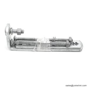 Crossarm Mounting Bracket for Arrester or Fuse Cutout