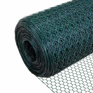 30mmx30mm PVC Coated Hexagonal Chicken Wire Mesh