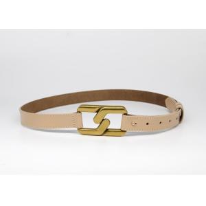103cm Women's Fashion Leather Belts With Metal Buckle