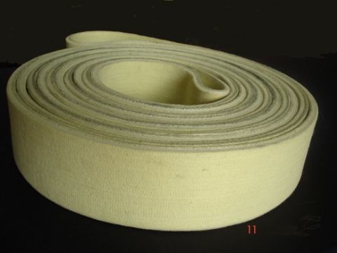 Buy Heat Resistance Seamless Nomex Belt Needle Punched Sublimation Conveyor Belt at wholesale prices