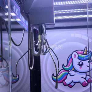 Token Coin Operated Black Toy House XXL Win Big Prize Claw Game Machine at the