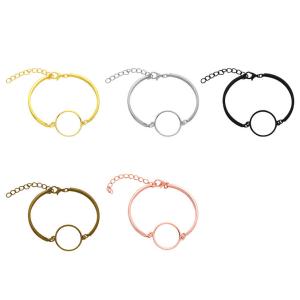 Women Jewelry Elegant Sublimation Bracelet Blanks DIY Custom Sublimation Charm