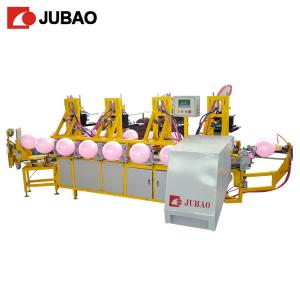 Quality 1500pcs/Hr 6pcs Heads 150x200mm Balloon Screen Printing Machine for sale