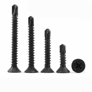Black Phosphating Countersunk Head Self Tapping Drywall Screw