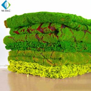 Micro Artificial Vertical Garden , Customized Landscape Decor Fake Moss Mat