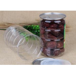 2200 ml Aluminum Lid PET Beverage Plastic Ring Pull Can For Snack