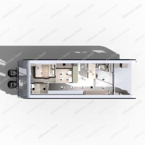 OEM Aluminum Pontoon Houseboat Floating Homes For Swimming Activities