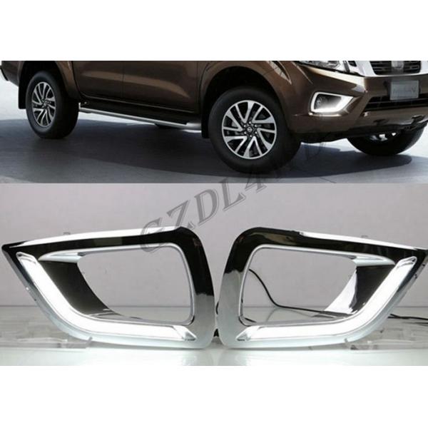 ABS Plastic Daytime Running Light Cover For Nissan Navara NP300 2016 DRL​