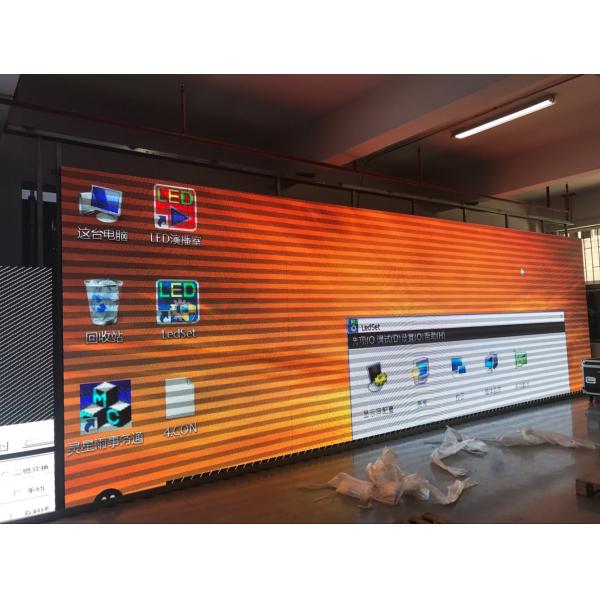 Buy P10 Outdoor Advertising LED Display Screen Iron FrameWith 640mm Cabinet at wholesale prices