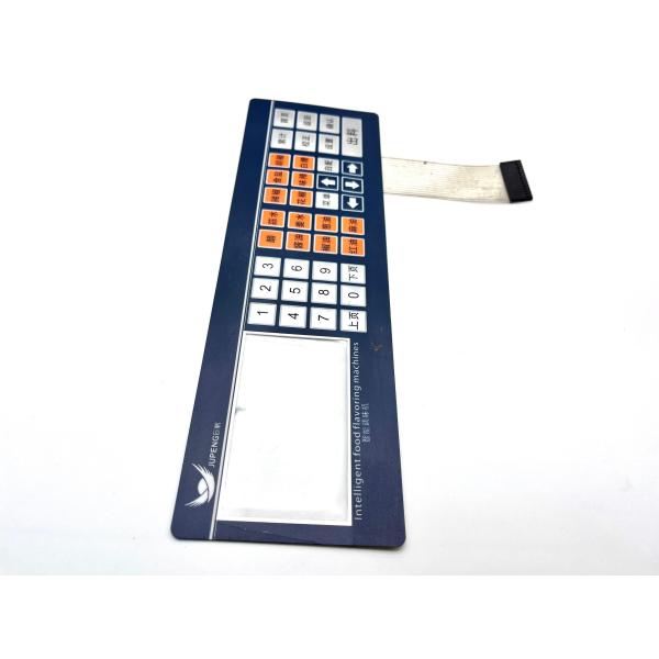 Key Pad Instrument Membrane Switch Prototype With 1.25MM Pitch Female Connector