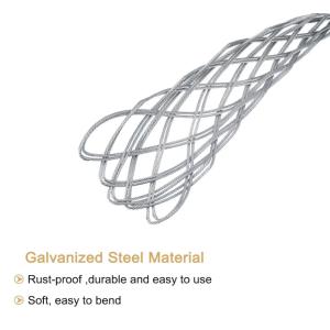 Wire Mesh Puller Grip Anti-slip Wrap Side Pull Galvanizing Steel Wire Grips Net