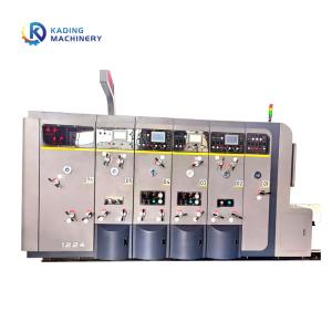 High Speed Die Cutting Corrugated Box Printing Machine For 180 Pcs/min