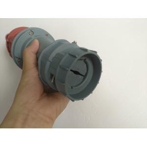 Screwless 3 Phase Industrial Socket Connector , Sturdy Design 63 Amp Socket