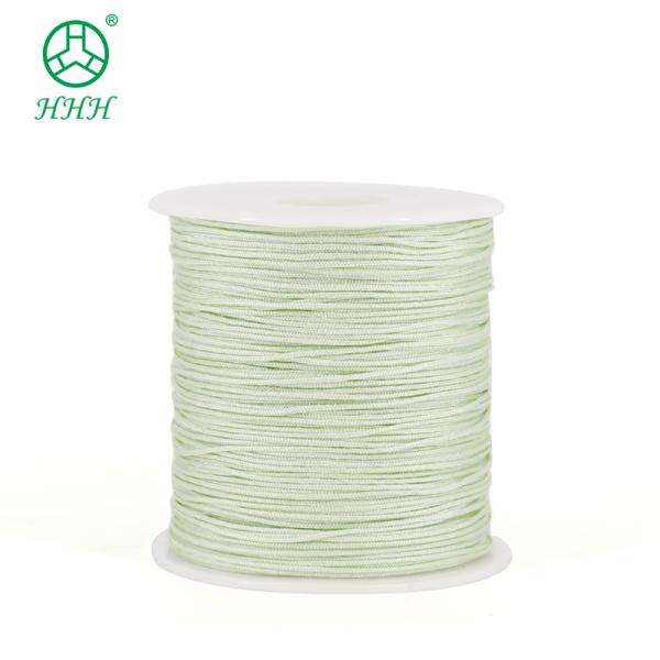 Jade Thread Craft String Braided Bracelet for Jewelry Making Nylon Chinese Knot Rope