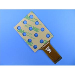 China Flexible PCB Circuit Board With 3M Tape for Keypad on sale