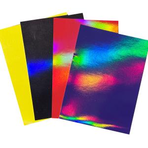 China Recyclable Metallized Holographic Paper Sheets / Roll Customized Environment Friendly on sale
