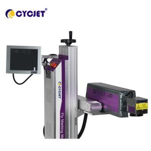 CO2 Laser Coding Marking Machine For Water Bottle Production Line Date Code