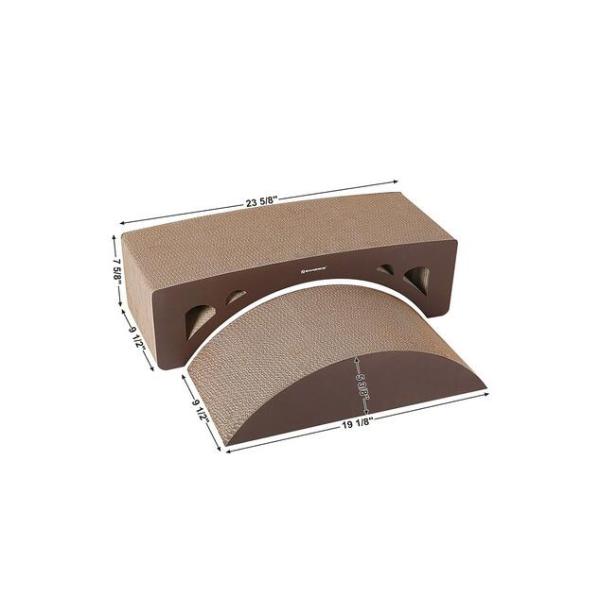 Solid Motion Activated Cat Lounge Scratcher Humidity Under 14% Easily Carry