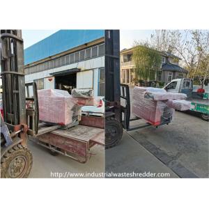 66KW PP / Glass Fiber Strips Industrial Waste Grinder