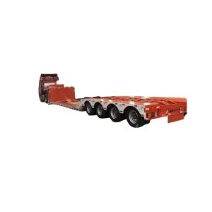 Performance 120t Load Capacity Van-type Low Bed Gooseneck Removeable/Lowflat