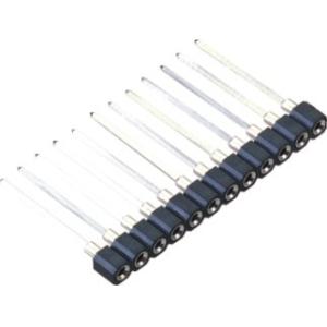 WCON 2.54 mm Pitch Round Pin Header High Contact Reliability Single Row