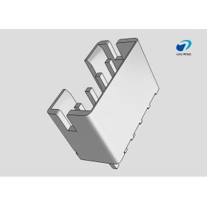 PCB Mount Header, vertical, Wire-to-Board, 4 Position, 2.54mm Pitch, Tin,