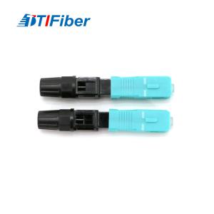 FTTH Multimode SC OM3 OM4 Fiber Optic Fast Connector