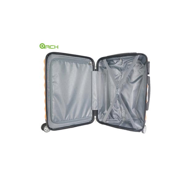 ABS Organizational Double Spinner Hard Carry On Suitcase