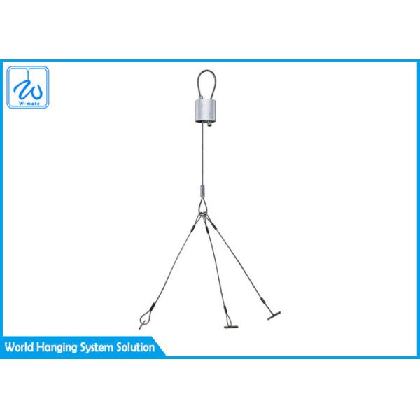 Buy Galvanized Wall Flower Pot Hanging Kit Space Saving 40 Cm Total Length at wholesale prices