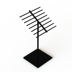 16 Scarfs Hanger Retail Store Clothing Rack With KD Construction