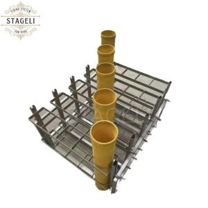 Aluminum Rocket / Missile Firework Iron Racks Customizable