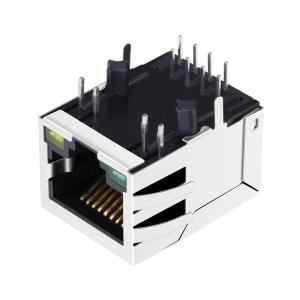 Side Entry RJ45 Modular Jack 6605473-8 | LPJ0011GENL 10/100Mbps