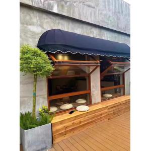 Large Modern Internal Lockable Accordion Sliding Aluminum Bifold Folding Double